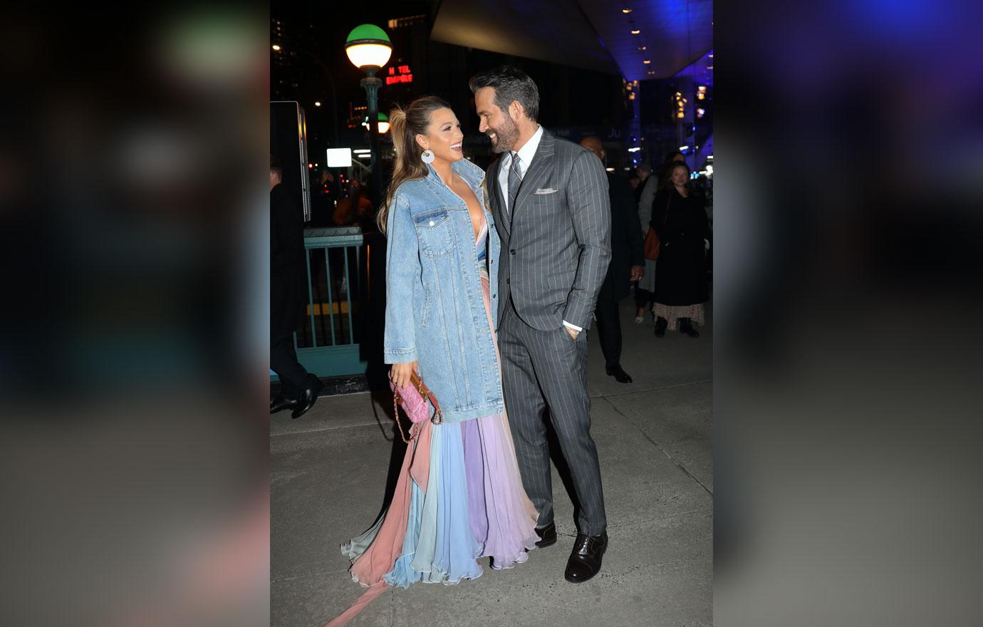 blake lively and ryan reynolds premiere of the adam project in