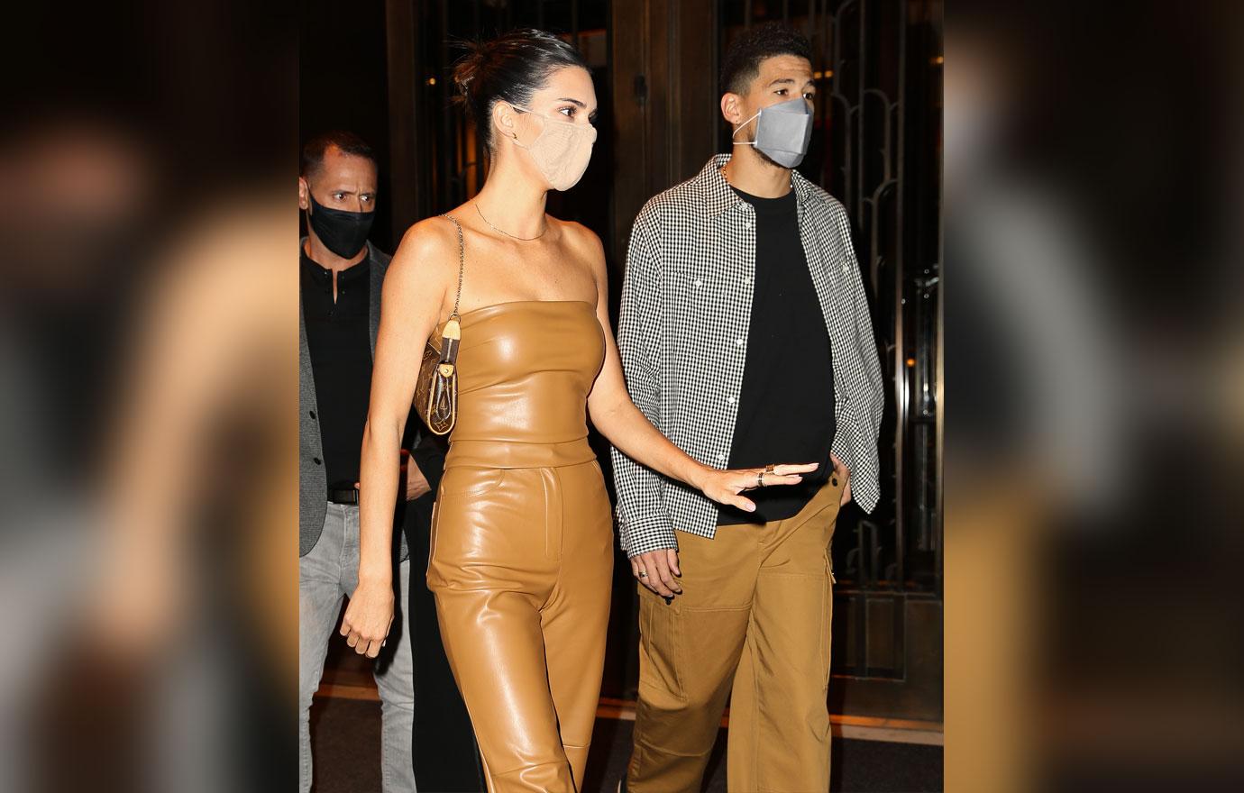 Kendall Jenner Does Date Night in Leather — Sustainable Vegan Leather