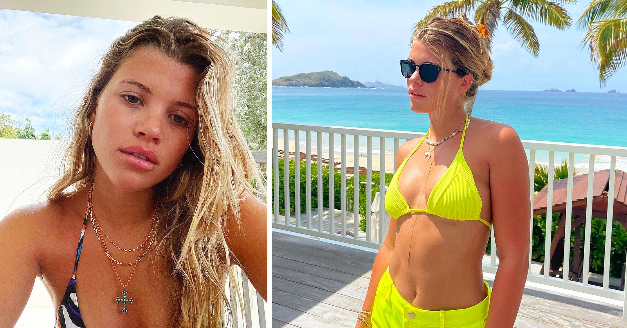 sofia richie bikini st bart mh