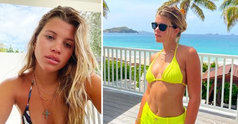 sofia richie bikini st bart mh