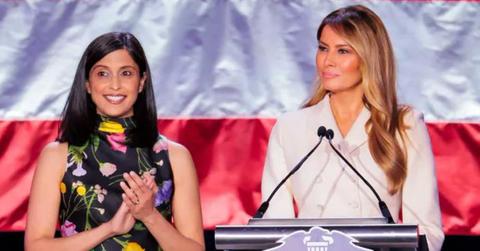 Usha Vance and Melania Trump