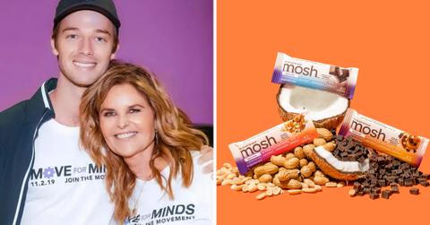 maria shriver son patrick schwarzenegger unveil mosh nutrition bars brain health