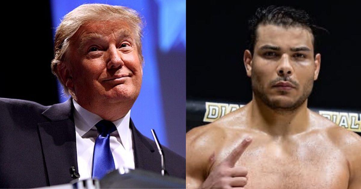 Donald Trump and Paulo Costa