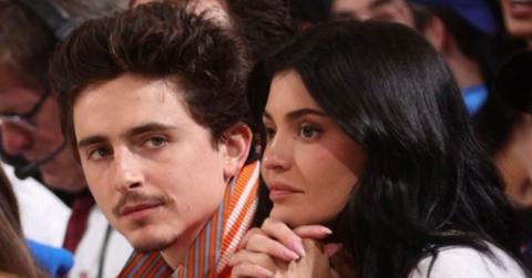 Timothée Chalamet and Kylie Jenner