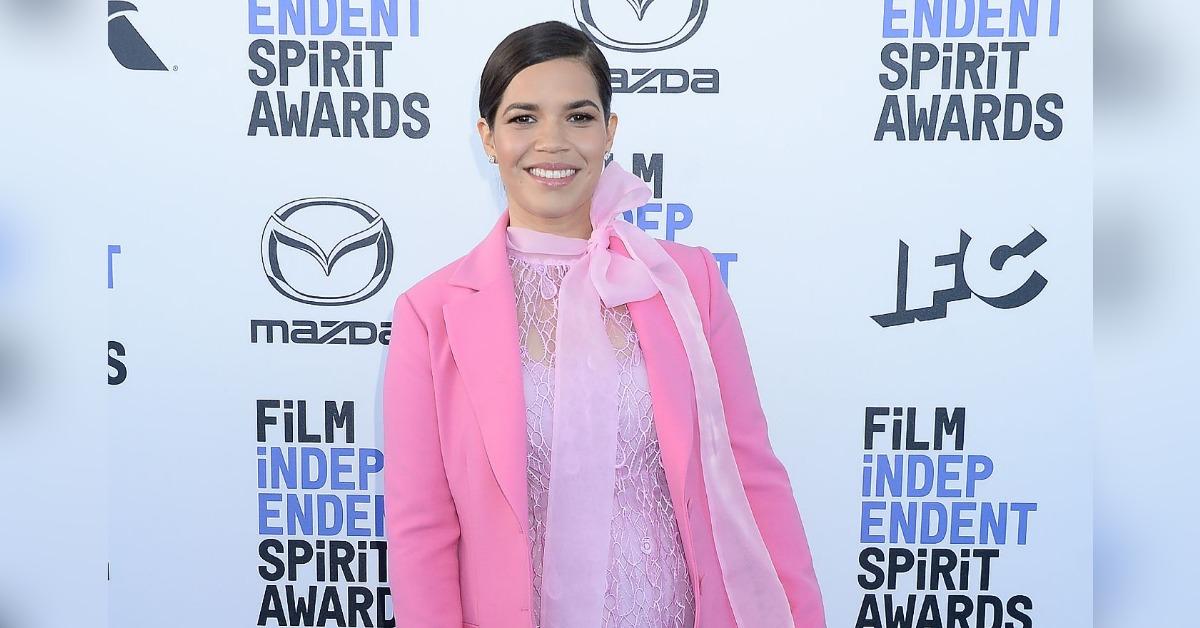 america ferrera in pink