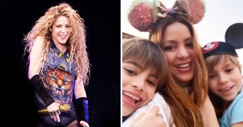 shakira and sons visit disneyland mh