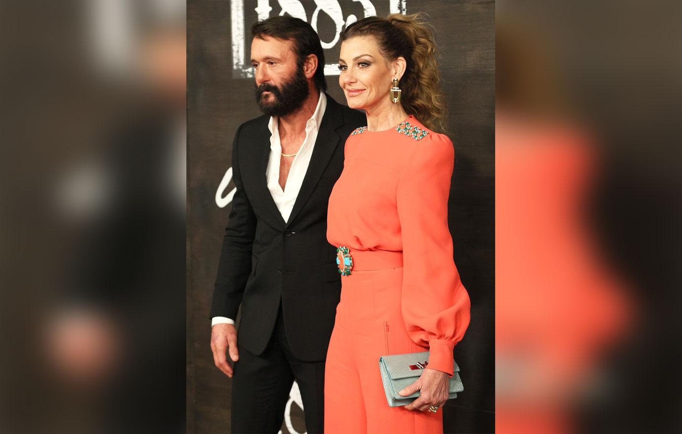 tim mcgraw faith hill attend premiere of  a yellowstone origin story las vegas