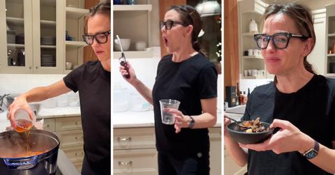 jennifer garner attempts to make ina garten beef bourguignon hilarious cooking fail mh