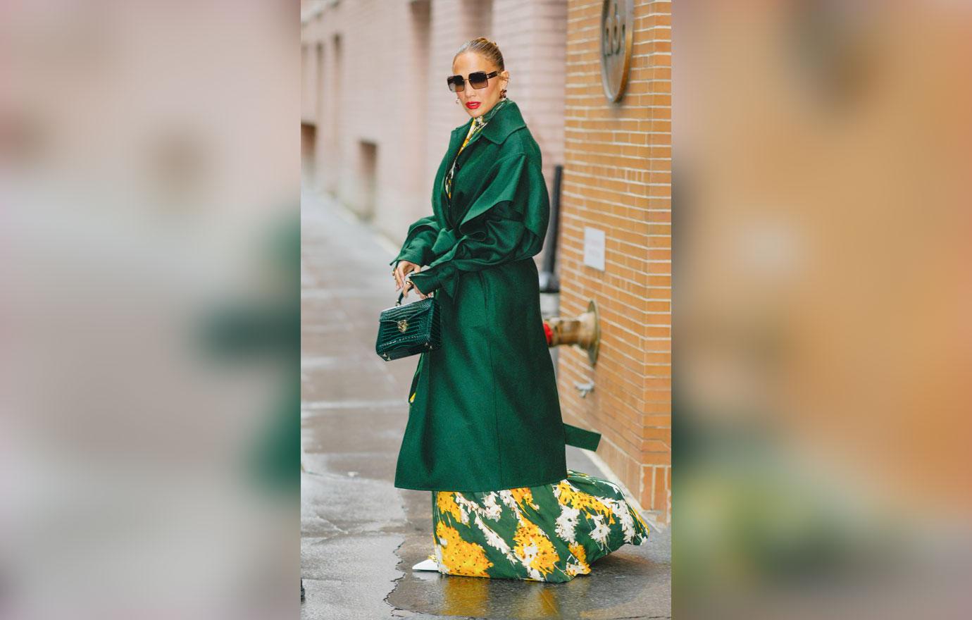 jennifer lopez out and about in new york promoting marry me