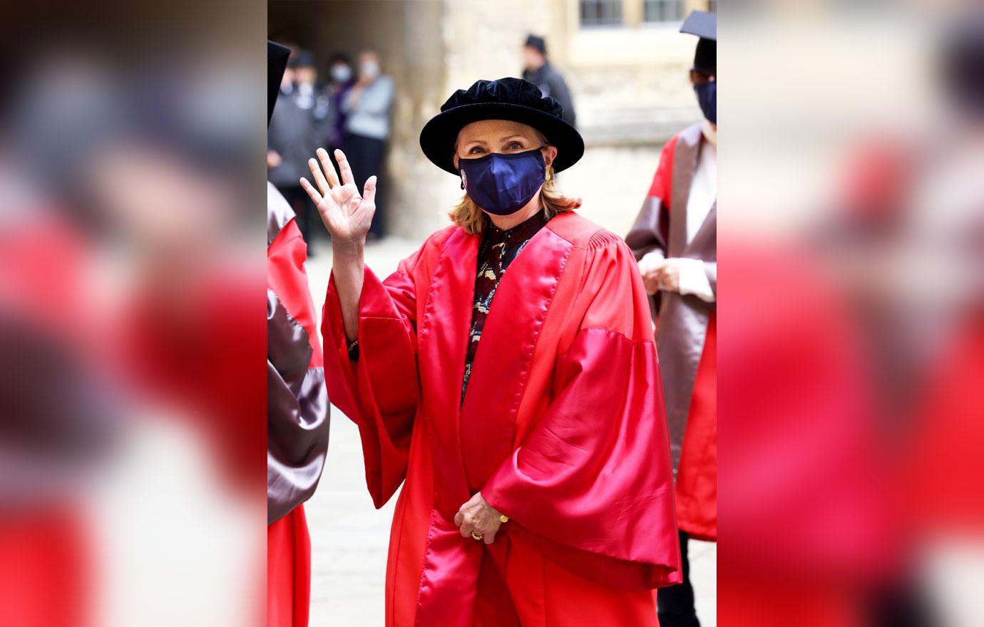 hillary clinton encaenia degree honorary university oxford