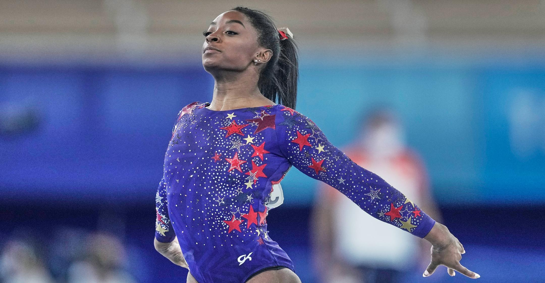 Simone Biles says she's 'still scared to do gymnastics' : NPR