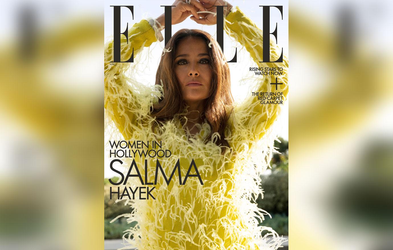 salma hayek elle women in hollywood