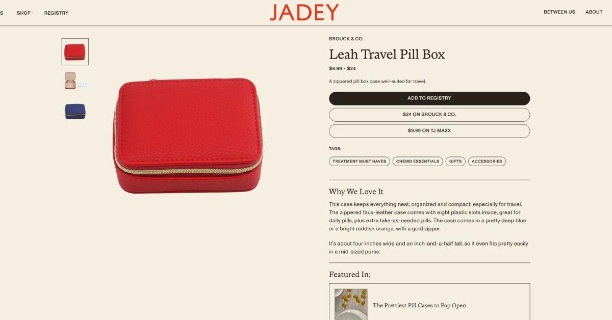 image of The site offers guidance and product recommendations. 