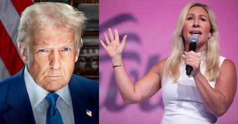 Donald Trump; Marjorie Taylor Greene
