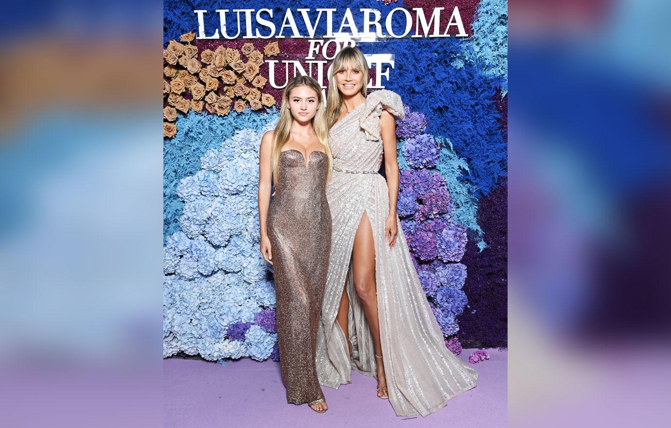 katy perry heidi klum olivia culpo and more celebs at luisaviaroma x unicef summer gala