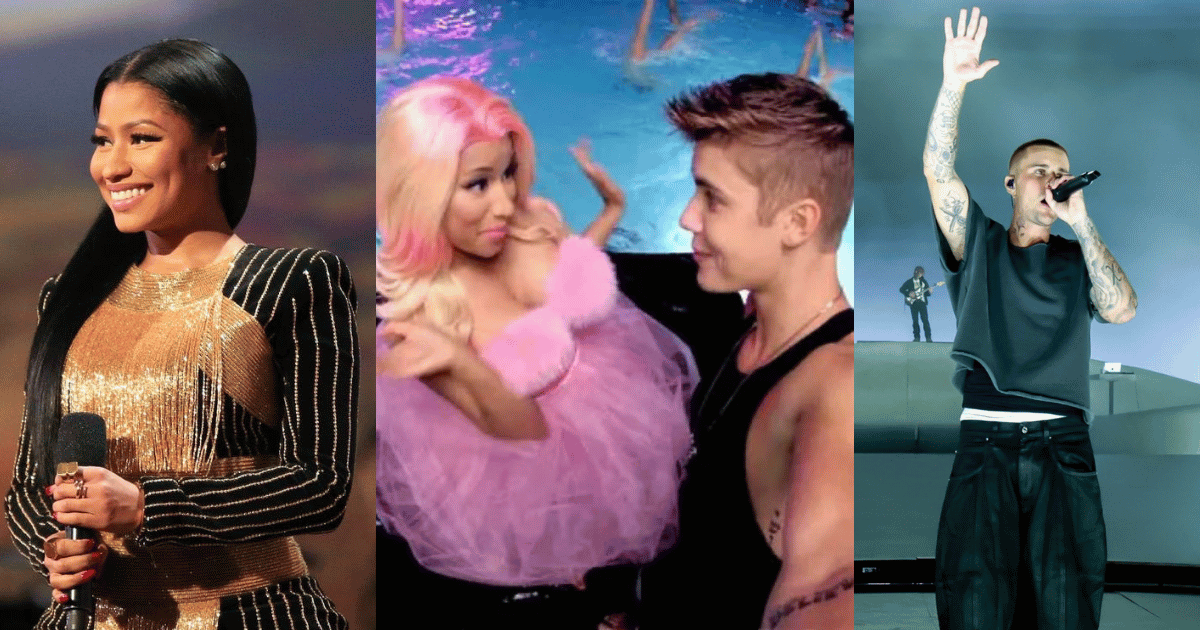 Justin Bieber reportedly snubbed Nicki Minaj at Coachella.