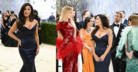 During her red carpet entrance, Lauren attempted a brief dance for the cameras.