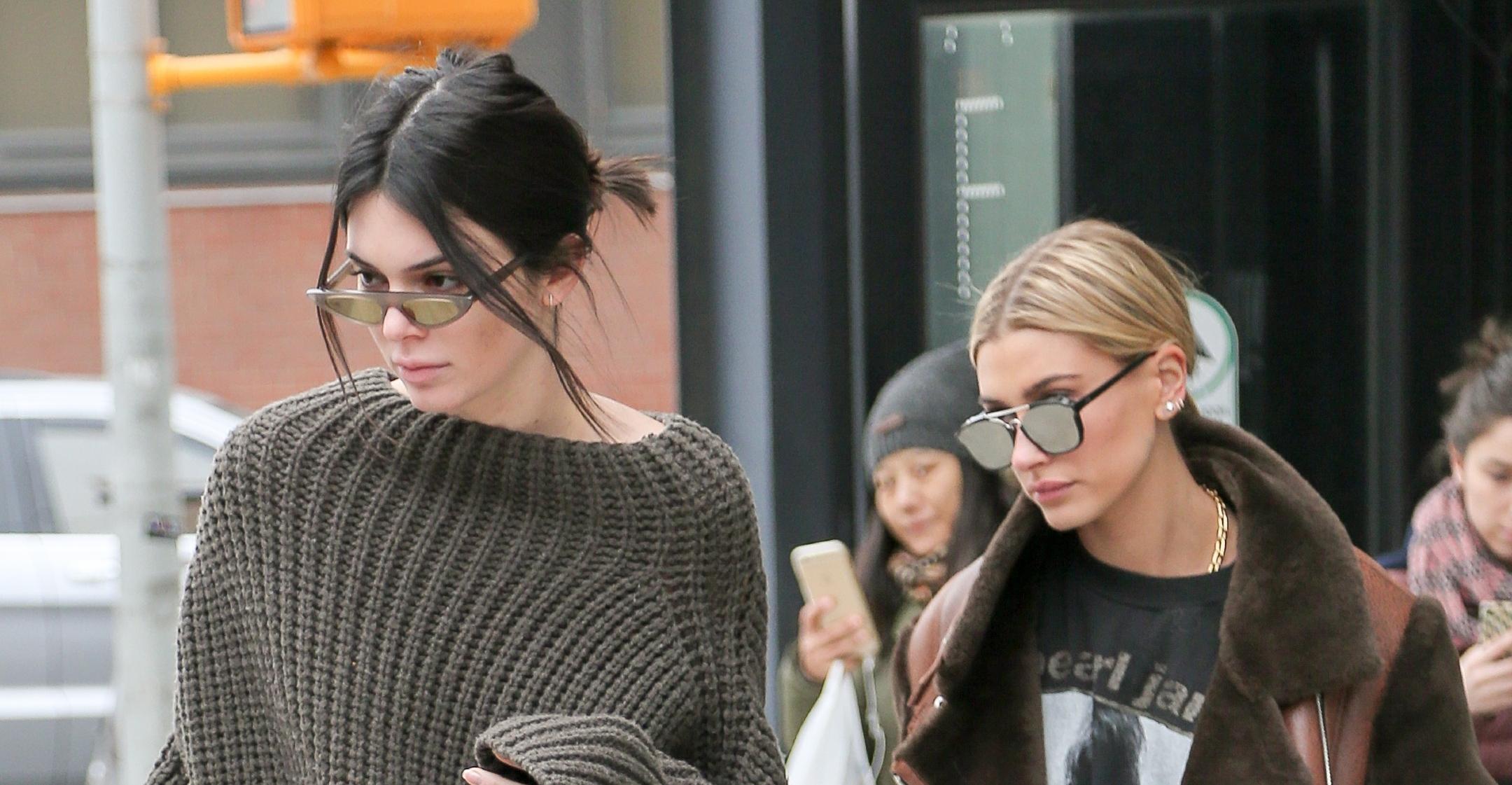 Kendall Jenner, Hailey Baldwin Go To Hot Pilates Together: See Photo!