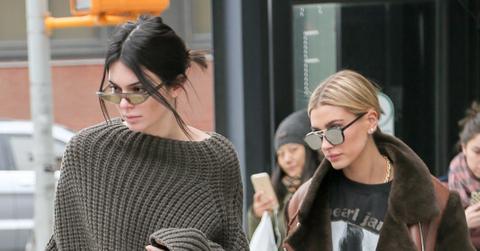 kendall jenner hailey baldwin hot yoga together