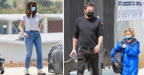 ben affleck and jennifer garner take son samuel to swim lesson