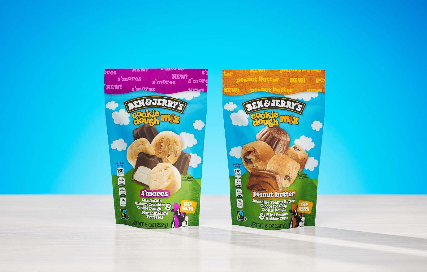 ben jerrys new cookie dough mixes