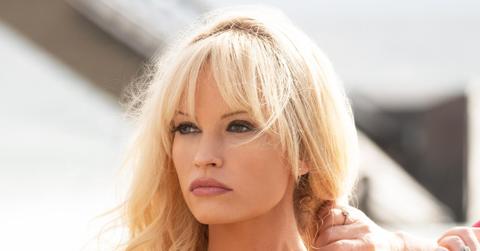 lily james portraying pamela anderson thrilling