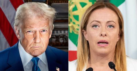 Donald Trump; Giorgia Meloni