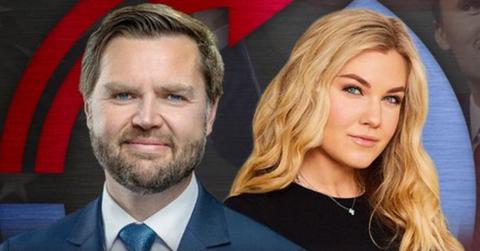 JD Vance and Erika Kirk