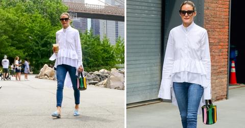 olivia palermo out in nyc