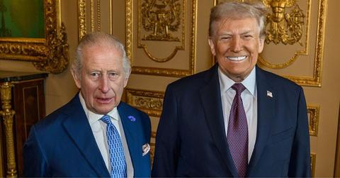 King Charles III and Donald Trump
