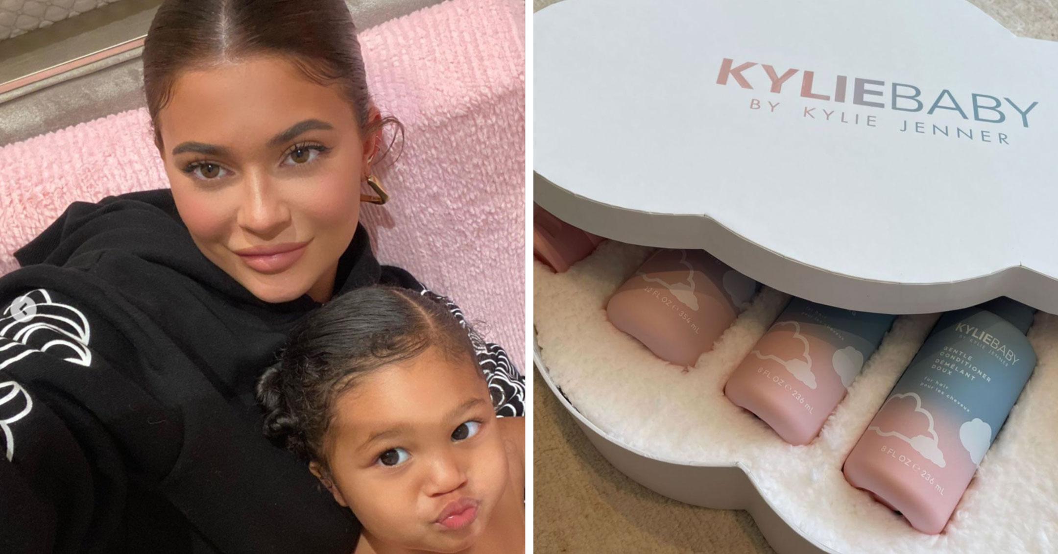 kylie jenner launches kylie baby bath products tested approved by stormi pp