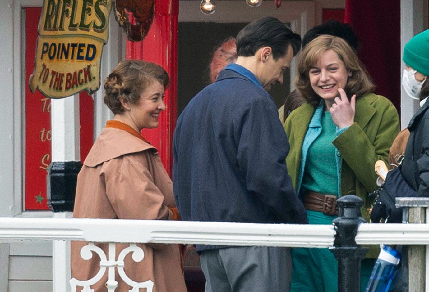 harry styles filming video my policeman on brighton pier