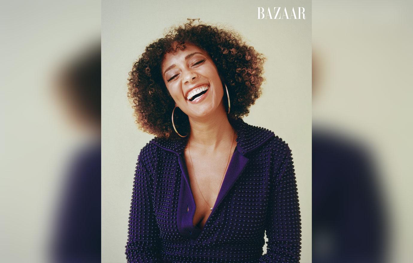 amanda seales in harpers bazaar