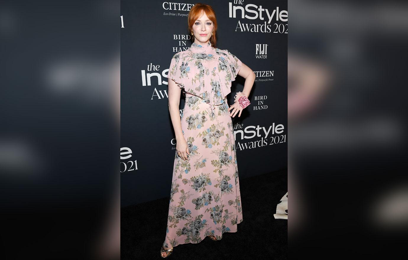 christina hendricks instyle awards