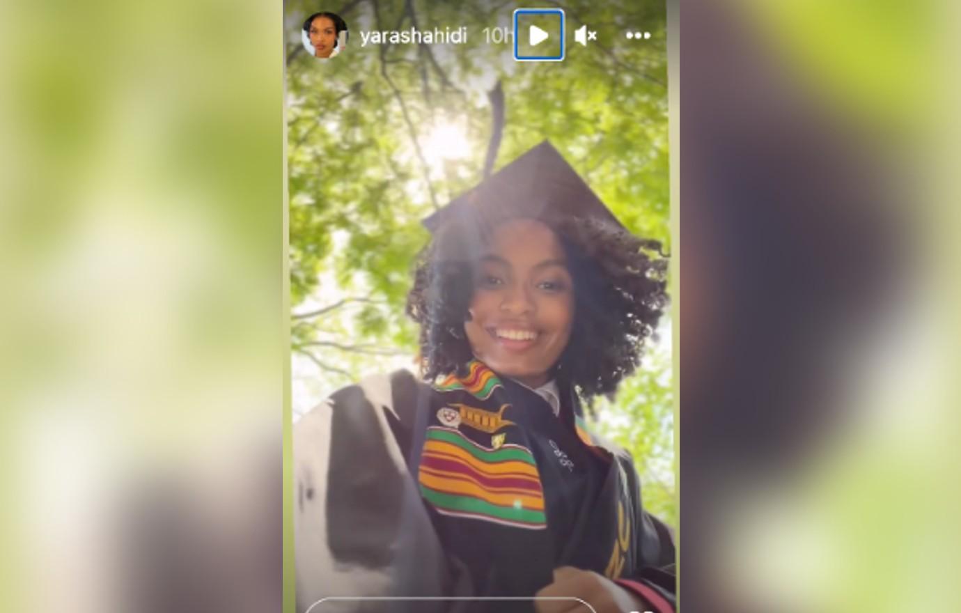 yara shahidi graduated harvard