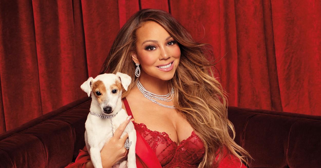 Photo of Mariah Carey. 