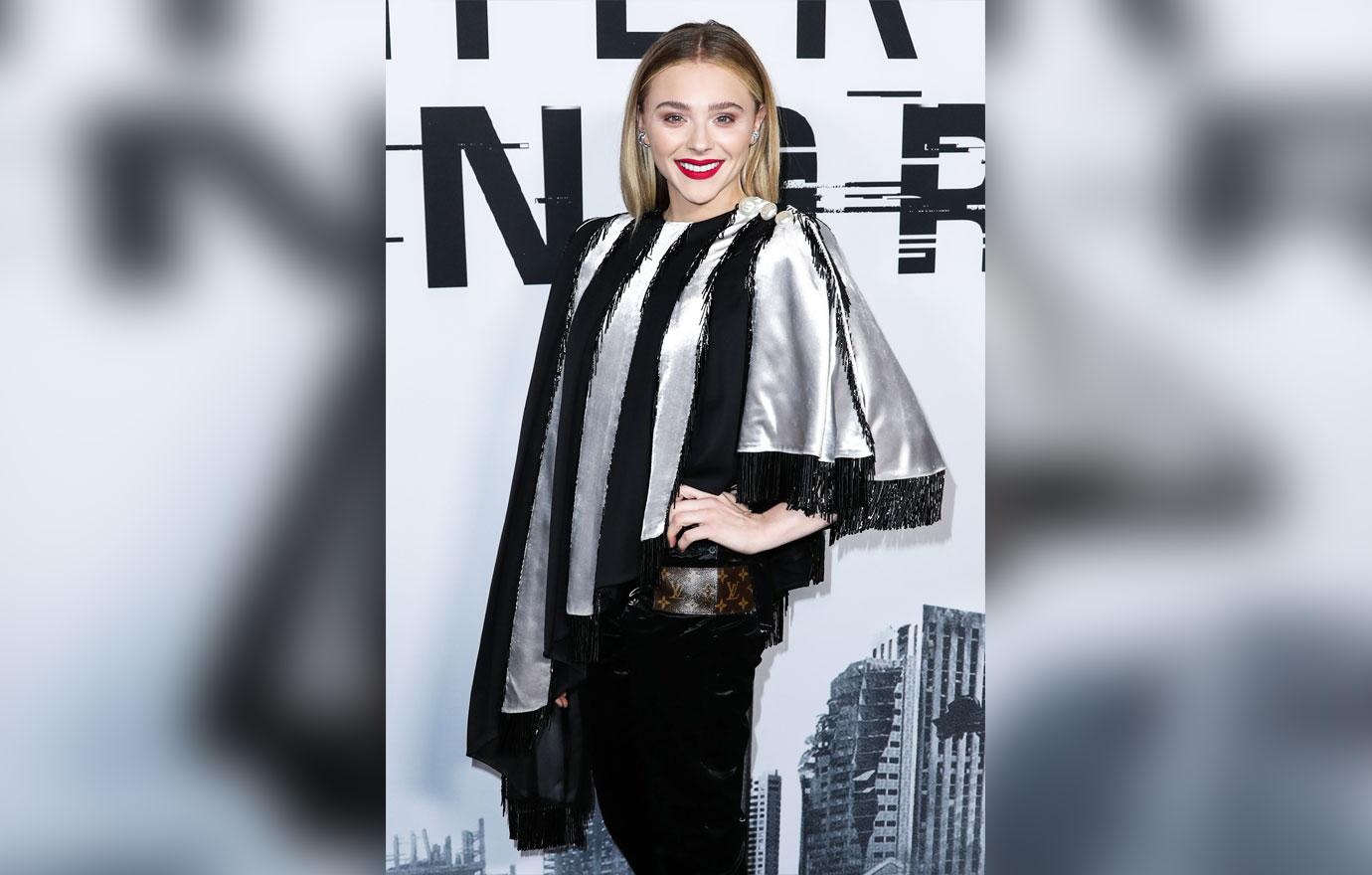 chloe grace moretz at the premiere of mother android