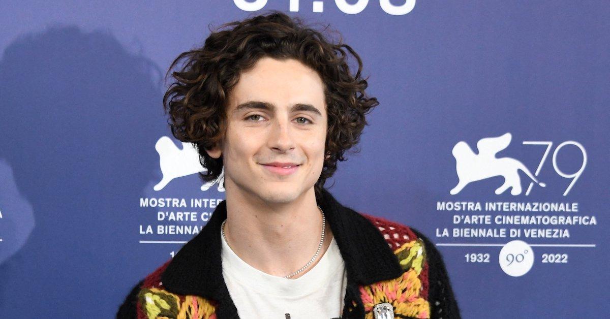 timothee chalamet smiling