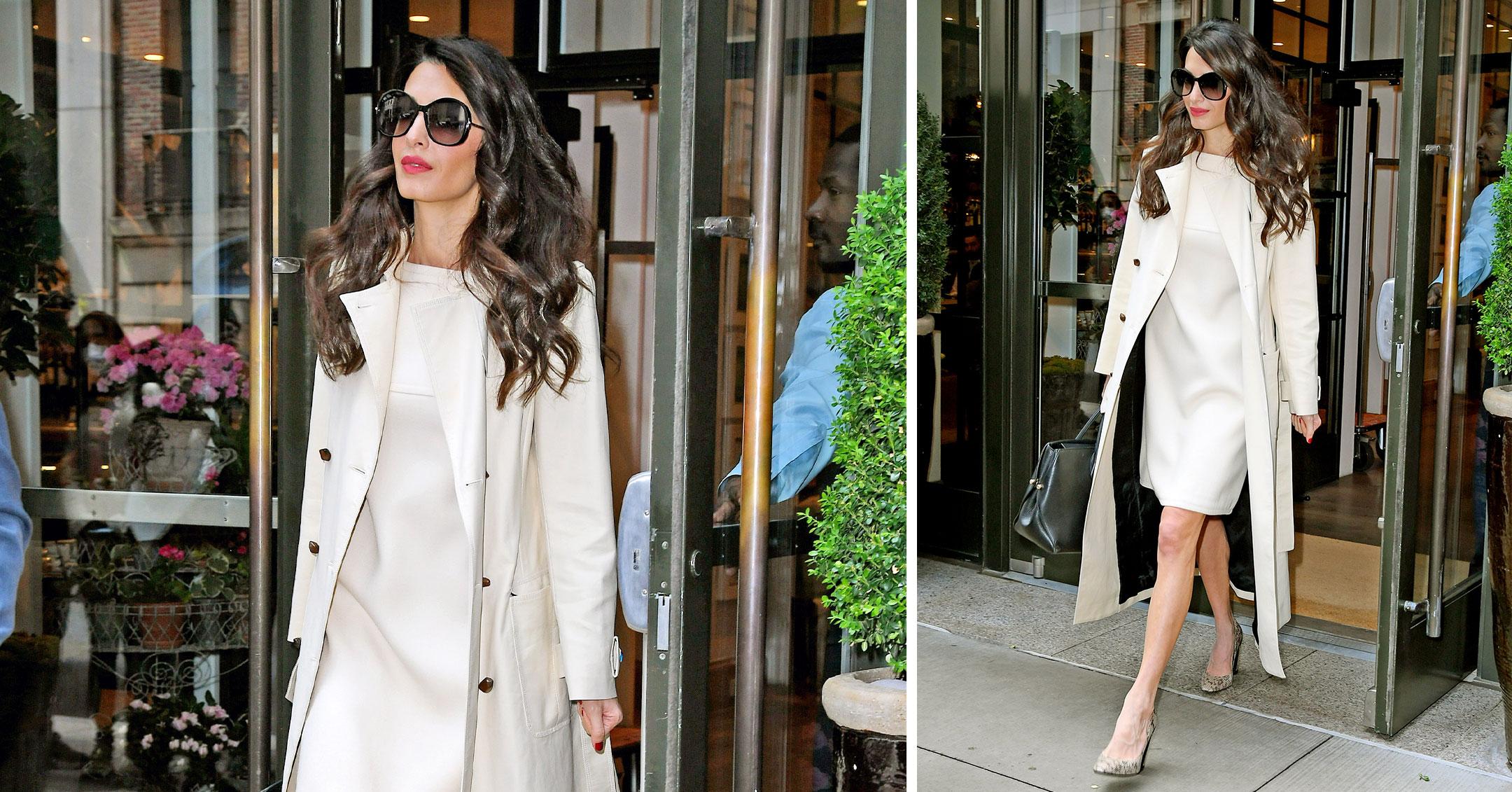 amal clooney looks stylish while out in nyc pp