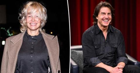 Tom Cruise and Pamela Anderson