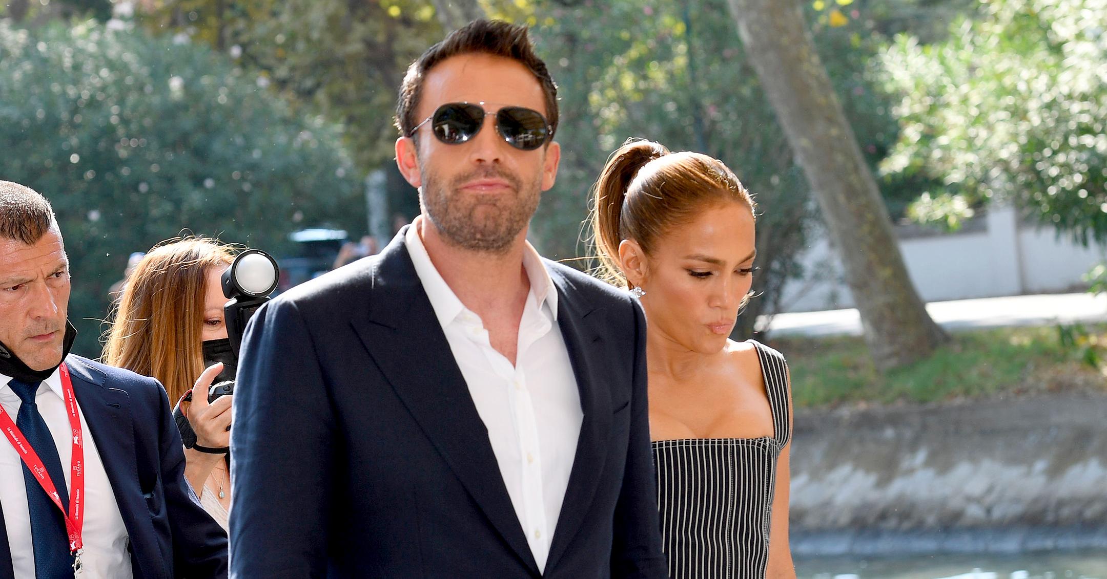 ben affleck and jennifer lopez arrive at the th venice international film festival