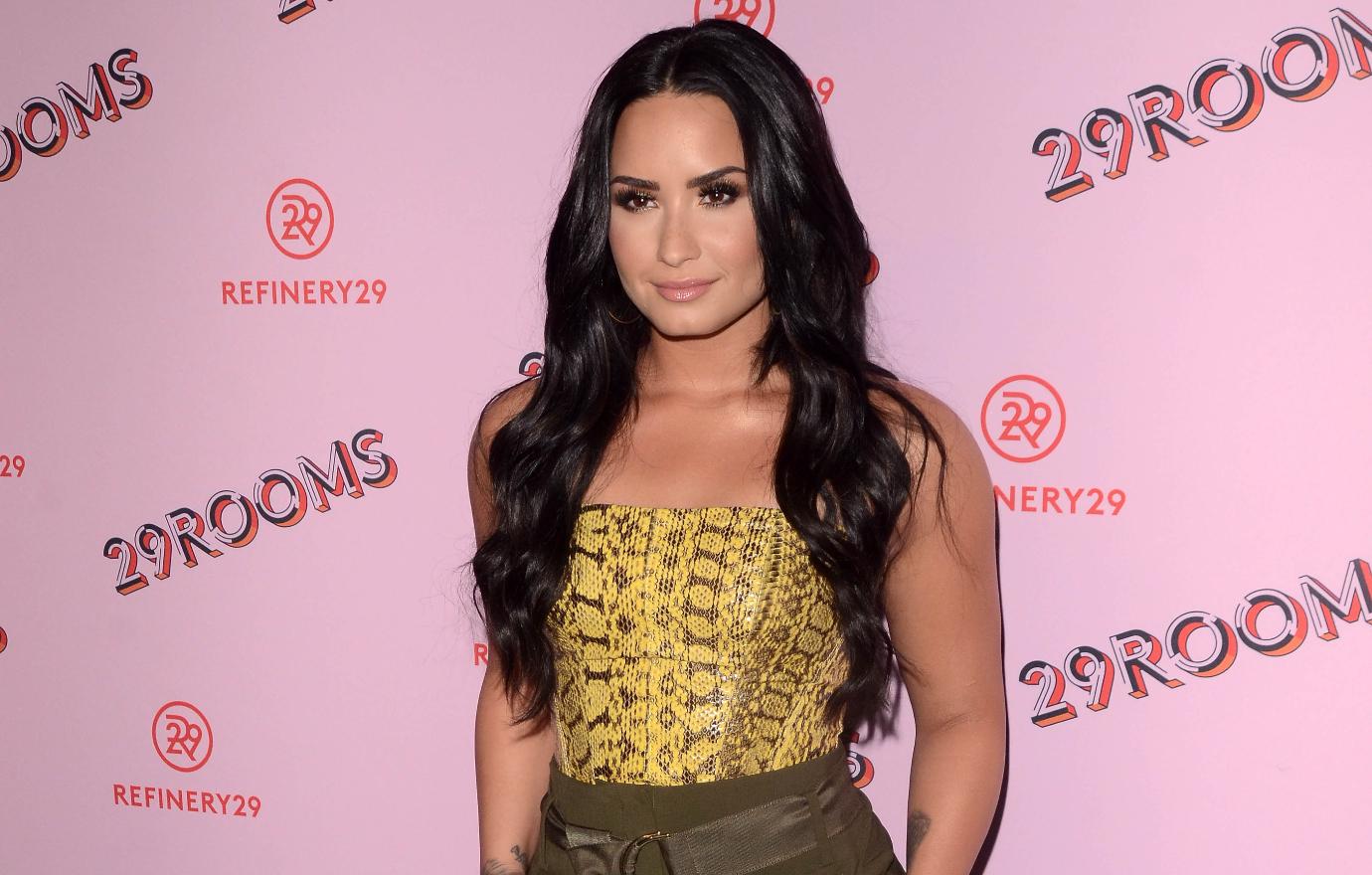 demi lovato meditation helped them realize they identify as non binary