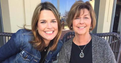 Savannah Guthrie with mother Nancy Guthrie