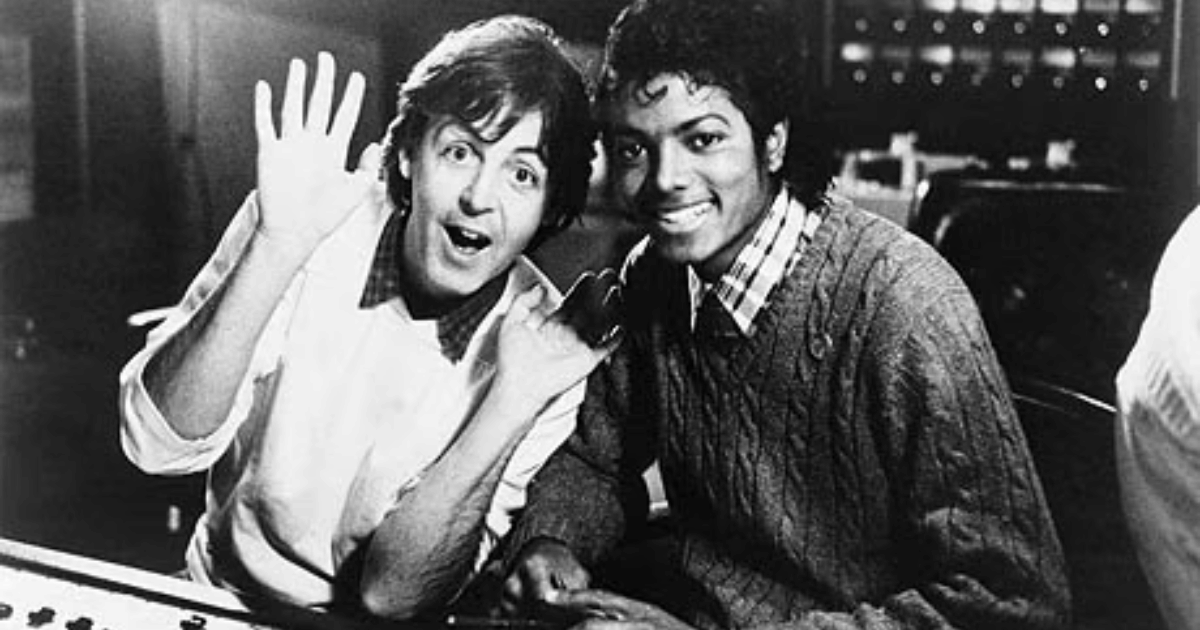 Michael Jackson and Paul McCartney