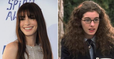 Composite photo of Anne Hathaway.