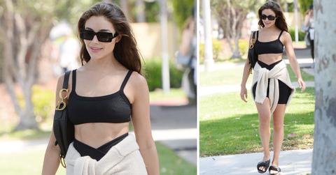 olivia culpo goes to pilates class in west hollywood
