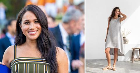 meghan markle magiclinen dress launched colors