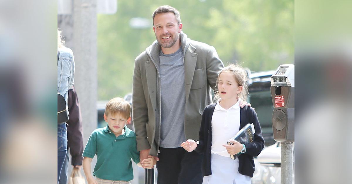 Ben Affleck Says Being With His Kids Is The Best Part Of Christmas