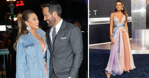 blake lively and ryan reynolds premiere of the adam project in pp
