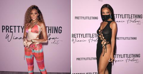 prettylittlething winnie harlow edit party